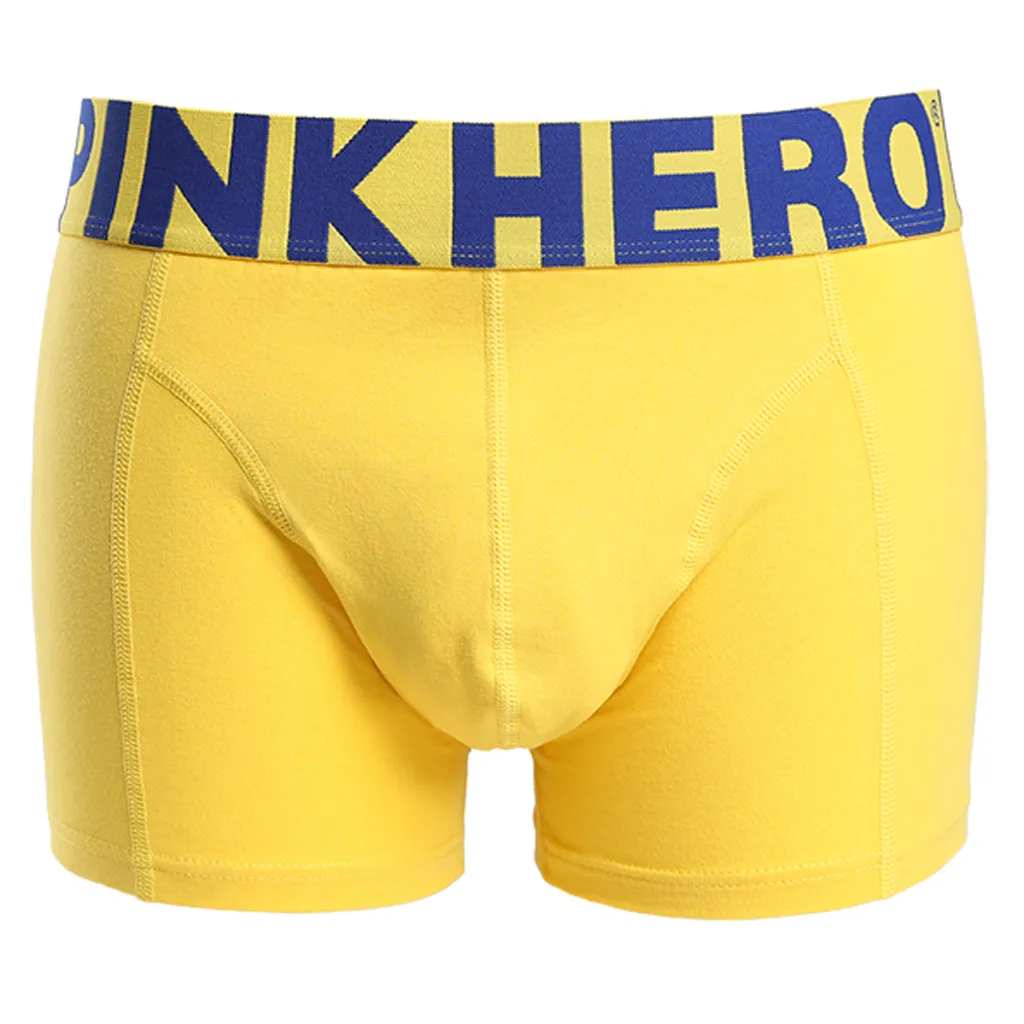 Pink Heroes мужские трусы-шортики, хлопковое нижнее белье, трусики сексуальный Шорты сексуальное нижнее белье Cueca с рисунком принцесса Клубничка Штаны Мужские Шорты для купания боксерские шорты для геев, мужские трусы