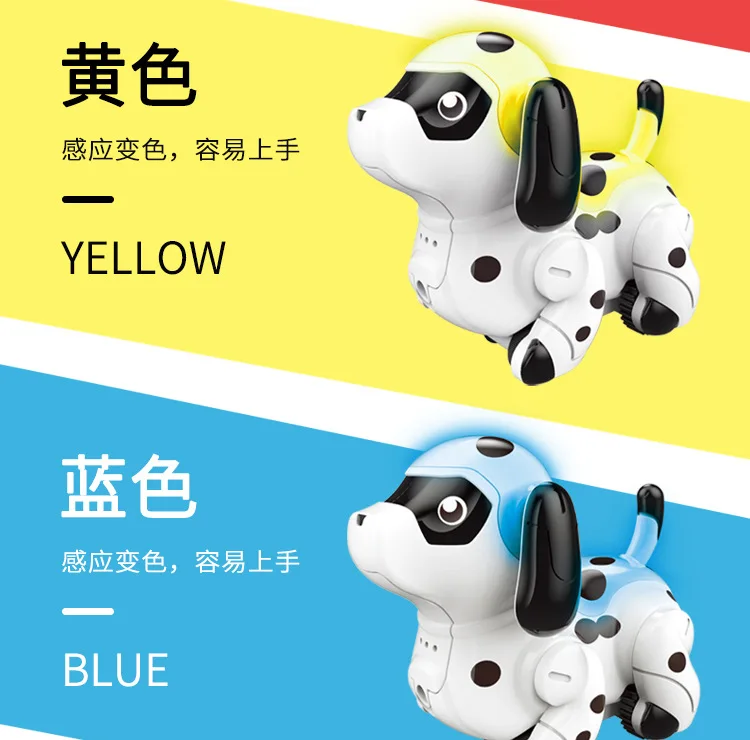Brinquedo do Cão Operação da Bateria de Plástico as Crianças Seguem Qualquer Linha Desenhada Magic Toy Robot Robô Cão Melhor Presente Inteligente Pen 21 Cheap Animais e robôs por radiocontrole