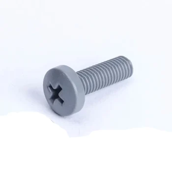 

20pcs M5 PVC screw Round head Phillips screws Plastic bolt Pan heads bolts 6mm-35mm Length