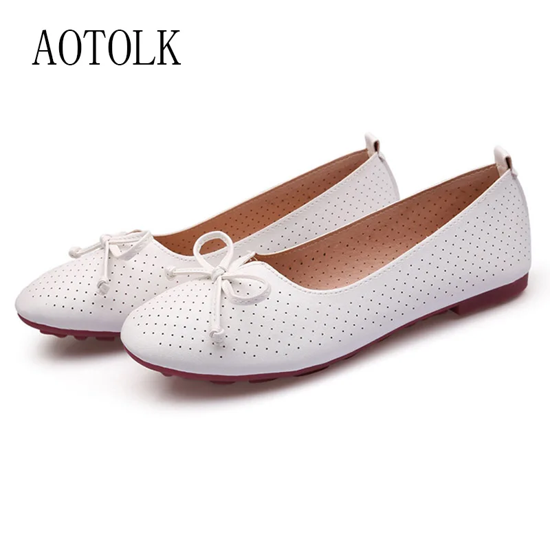 

Flats Shoes Women Loafers Brand Butterfly Knot Round Toe Spring Autumn Casual Shoes Soft Breathable Female Sneakers Ladies Shoe