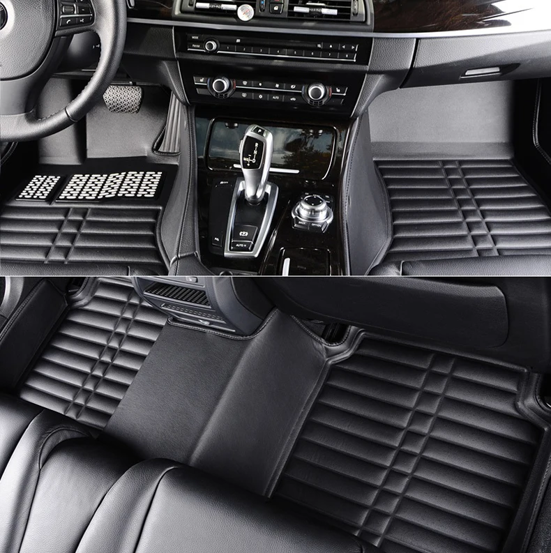 Free Shipping 3D Luxury Slush Floor Mats Foot Pad Mat Carpets For 