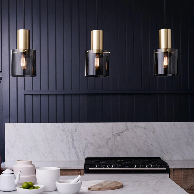 LED Hanglamp Copper Pendant Light4