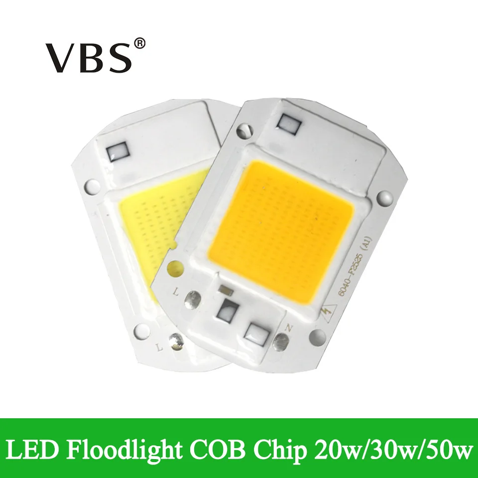 

Flood Light Chip F6040 2000LM 3000LM 5000LM Led Lamp Chip Warm White/Cold White2500k~3200k Led Spotlight Chip 220V