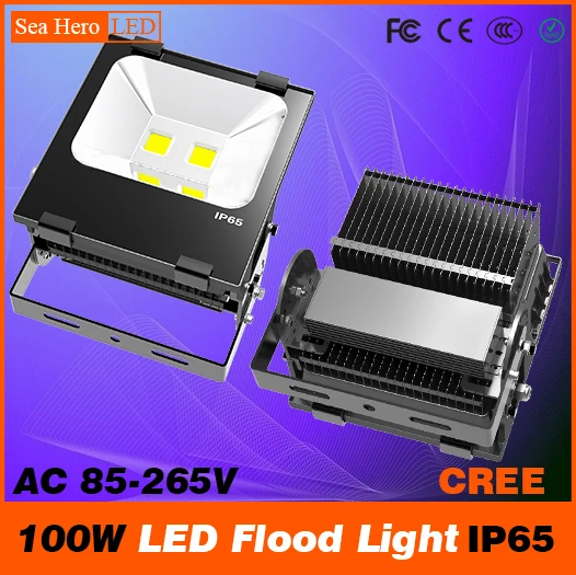 

100W LED spot light Bulkhead lamp Professional Industrial lighting 95-110degree IP65 AC 85-265V Cree chips COB or 2835