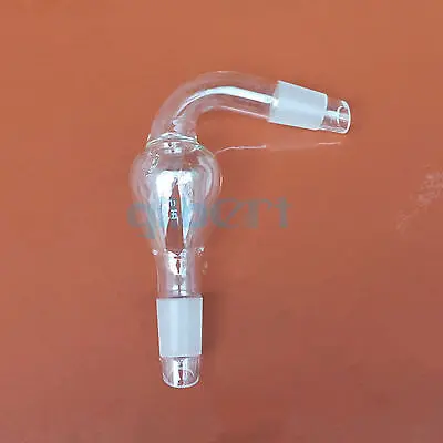 

24/29x19/26 Male Ground Joint Bend Bump Trap Lab Glass Rotary Evaporator Ball
