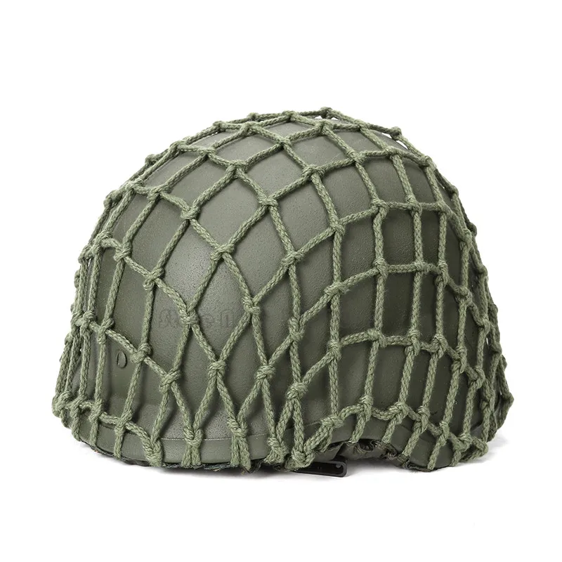 

WW2 US Army M1 Helmet Net Tactical Cotton Paintball Helmet Net Cover For M1 M35 M88