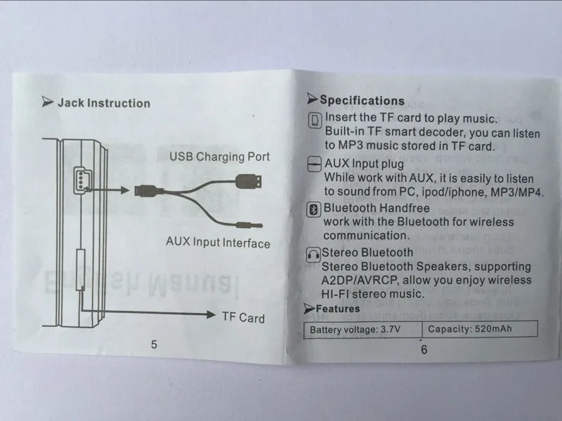 Горячая M& J светодиодный мини беспроводной Bluetooth динамик TF USB портативный музыкальный звуковой ящик сабвуфер Громкий динамик для телефона ПК с микрофоном