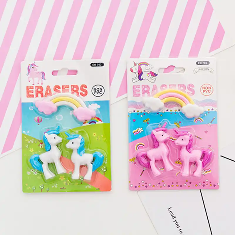 Includes Pencils Journals Rabbit Happy Pack Rainbow Unicorn Set Eraser and Sharpener Mr