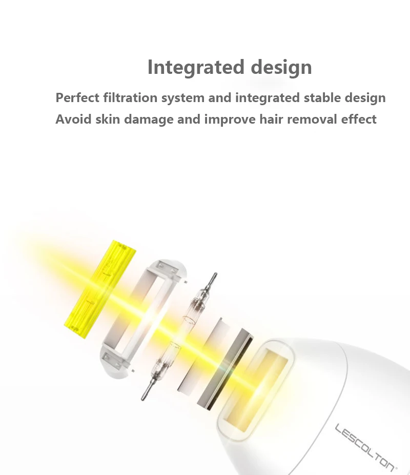 Lescolton IPL эпилятор перманентное лазерное удаление волос ЖК-дисплей 350000 импульсов depilador лазер бикини триммер Фотоэпилятор