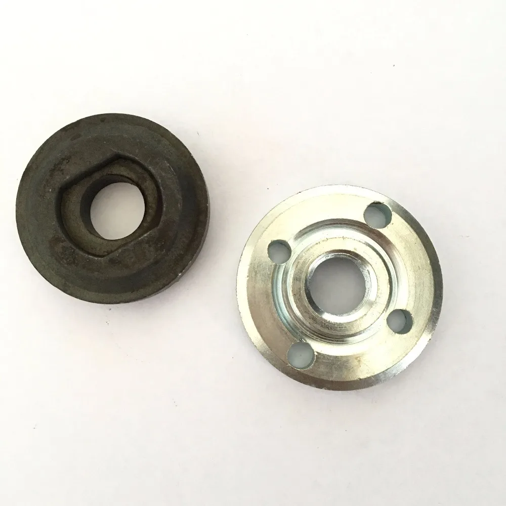 Set Angle Grinder Spare Part Round Clamp Inner Outer Flange for Bosch GWS20 180 125 150in Power