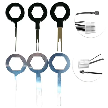 

3pcs Car Electrical Wiring Crimp Connector Pin Extractor Kit Car Repair Plug Key Terminal Removal Tools Hand Tool Set