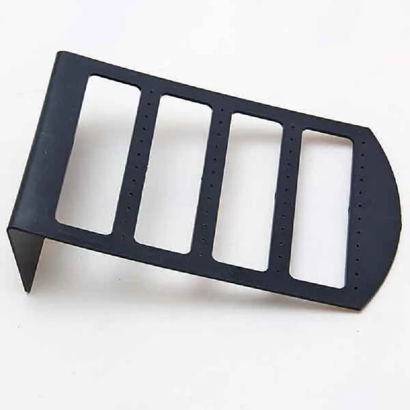 48 Holes Jewelry Organizer Stand Black Plastic Earring Holder Pesentoir Fashion Earrings Display Rack Etagere