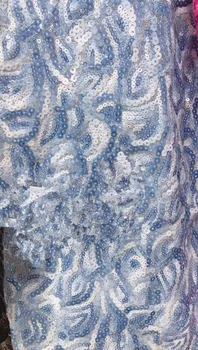 

best quality Cyndi-1.518 embroidered African Tulle Lace Fabric African French Lace Fabric with embroidery