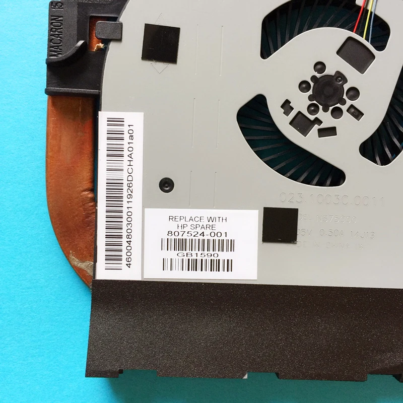 New CPU fan heatsink radiator for HP Envy X360 15-BK 15-BK020WM 15-BK075NR laptop cooling Cooler 15-W000 15-W0XX NOTEBOOK