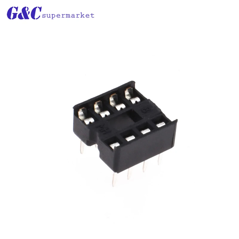 50 шт DIP IC гнездо адаптера переменного тока PCB припоя Тип 8PIN 14PIN 16PIN &quotсделай