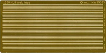 

1/350 Ship Hull Weldlines