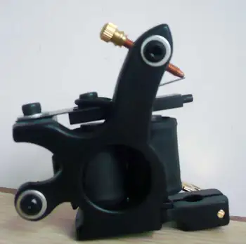 

10Pcs/lot Pro Casting Iron Tattoo Machine 10 Wraps coil stainless steel Tattoos Body Art Gun Coil Machine LPC-ITM-7024-25Y