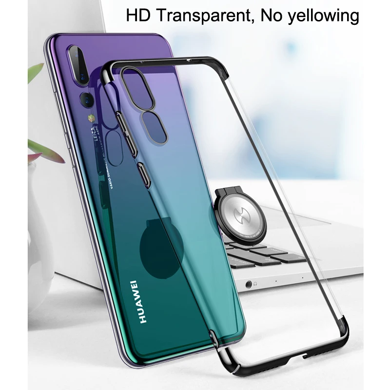 Роскошный прозрачный чехол Xundd для huawei P20 Pro P20 Lite(Nova 3E), Жесткий Чехол из поликарбоната для huawei P20 pro/P20, чехол с кольцом-держателем