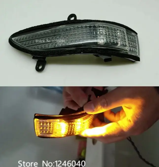 

Car rear view side mirror turn signal lights rearview mirror Repeater Lamp for Subaru Forester Outback Legacy Tribeca