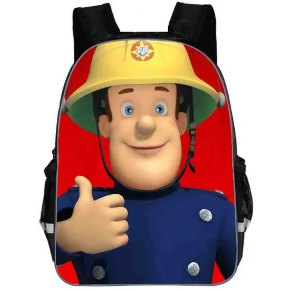  Hero Fireman Sam Printed Backpacks For Kids Boys Bag Children Schoolbag For Kindergarten school bag - 4000316897489