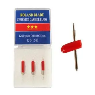 

Free shipping Cutting Plotter/Blades for Roland printer offset 45 degree or 60 degree or 30 degree 3pcs/box
