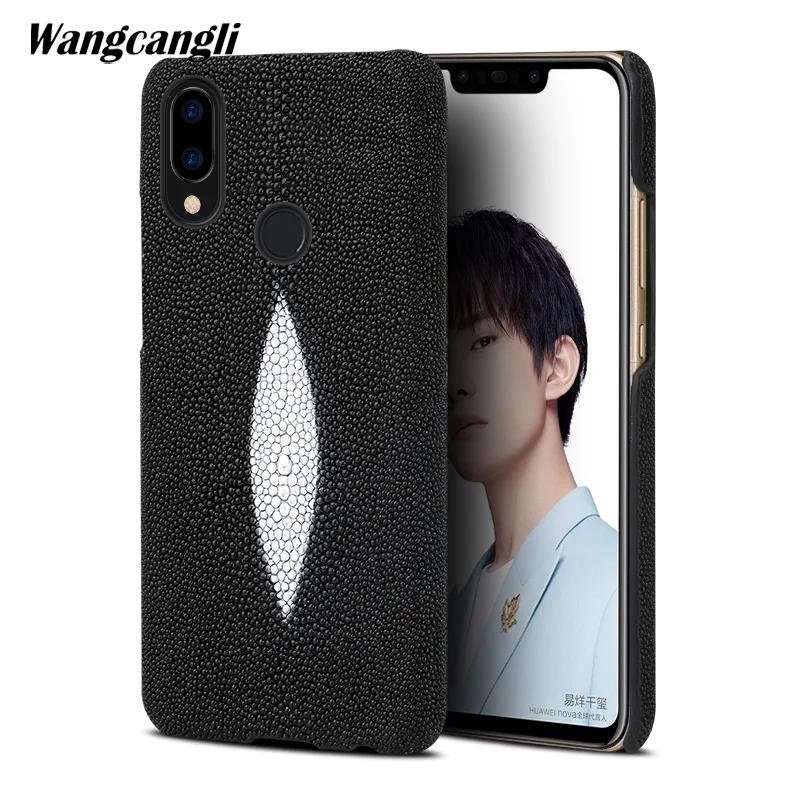 

Custom pearl leather phone case For HUAWEI Nova 3 pearl half-pack mobile phone case mobile phone case For HUAWEI Nova 2s