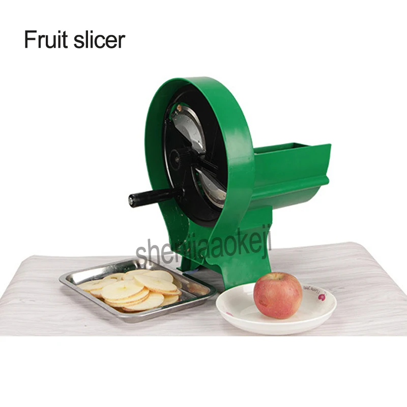 

Commercial Manual Fruit Slicer Adjustable thickness sliced lemon slicer Potato Ginger Lotus Root lemon orange apple slicer 1pc