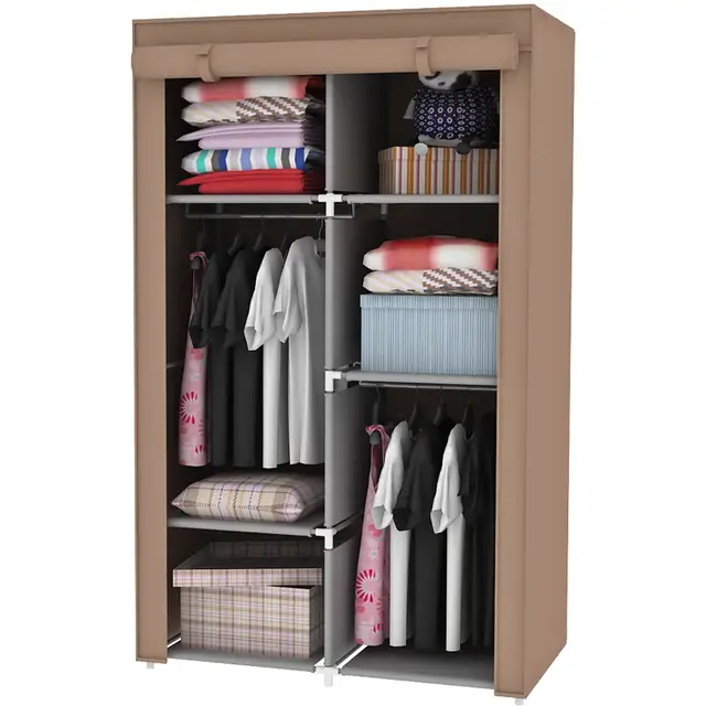 Ikea Dust Cloth Wardrobe Simple Finishing Cabinets Bearing Steel