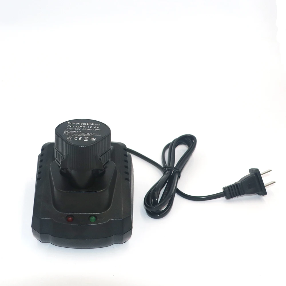 2 шт. литий ионный аккумулятор BL1013 BL1014 10 8 в 2.0A с мини зарядным устройством для Makita