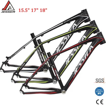 

JESSICA 16 17 inch 26er Mtb Frame Mountain Bike Frameset Bicycle Aluminum alloy 7005 Superlight Straiht Tube Frames BSA 68mm