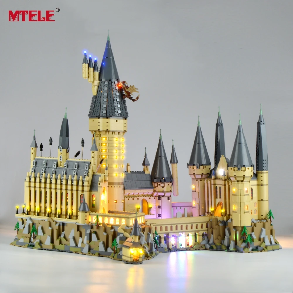 

MTELE Led Light Up Kit For Harry Potter Hogwart's Castle Light Set Compatible With 71043
