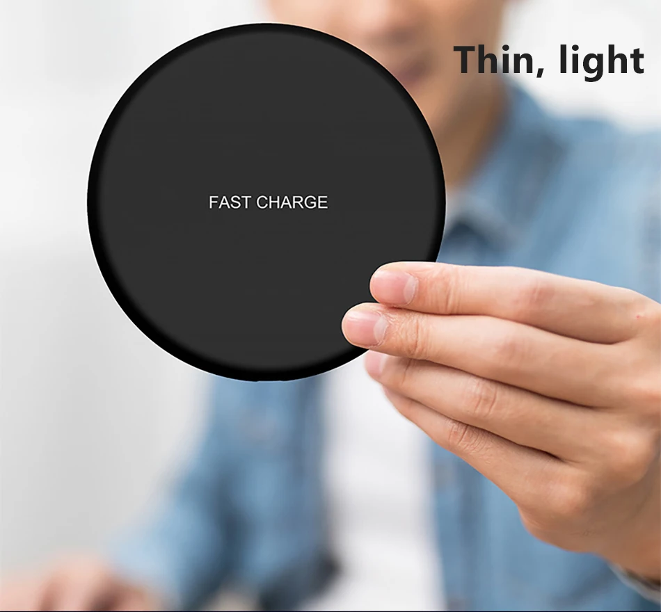 !ACCEZZ Qi Wireless Charging 7.5W 10W For Samsung Galaxy S8 S9 Plus Note 8 Universal Fast Charge For iPhone 8 Plus XS XR Charger (9)