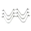 / 6pcs Kayak Paddle Spring Clips Kayak Accessories Tent Pole Clips Push Button Spring Snap Clip Locking Tube Pin 6/6.3/8/9mm ► Photo 1/6