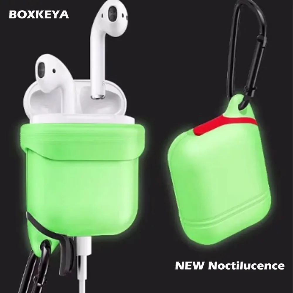 Luminous Airpods Cover For Apple Airpods Waterproof Shockproof