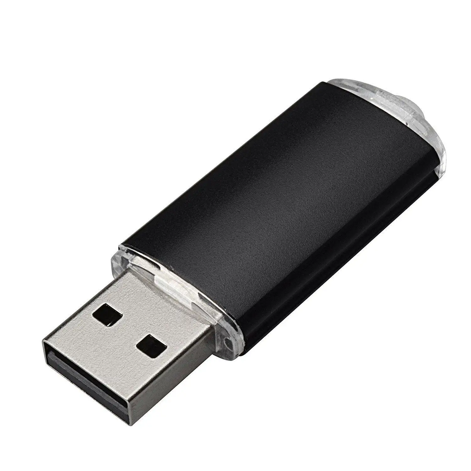 Металлический USB флеш-накопитель 128 ГБ Флешка 64 ГБ 32 ГБ USB флеш-карта памяти, Флеш накопитель 32 64 128 ГБ USB флешка - Цвет: Black