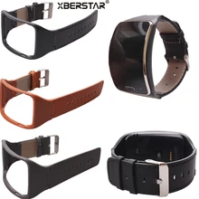 Ремешок из натуральной кожи для samsung gear S SM-R750 Смарт-часы 3 цвета сменный ремешок для часов