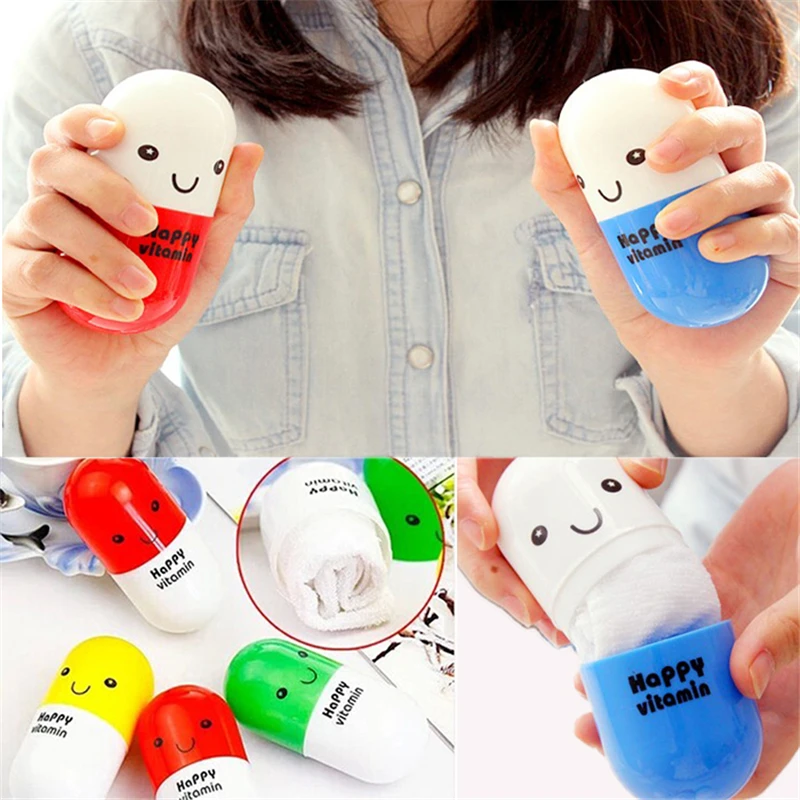 

1pc Towel Multifunction Pills Compressed Towel Handkerchief Hand Towels Camping Travel Essentials Dropshipping