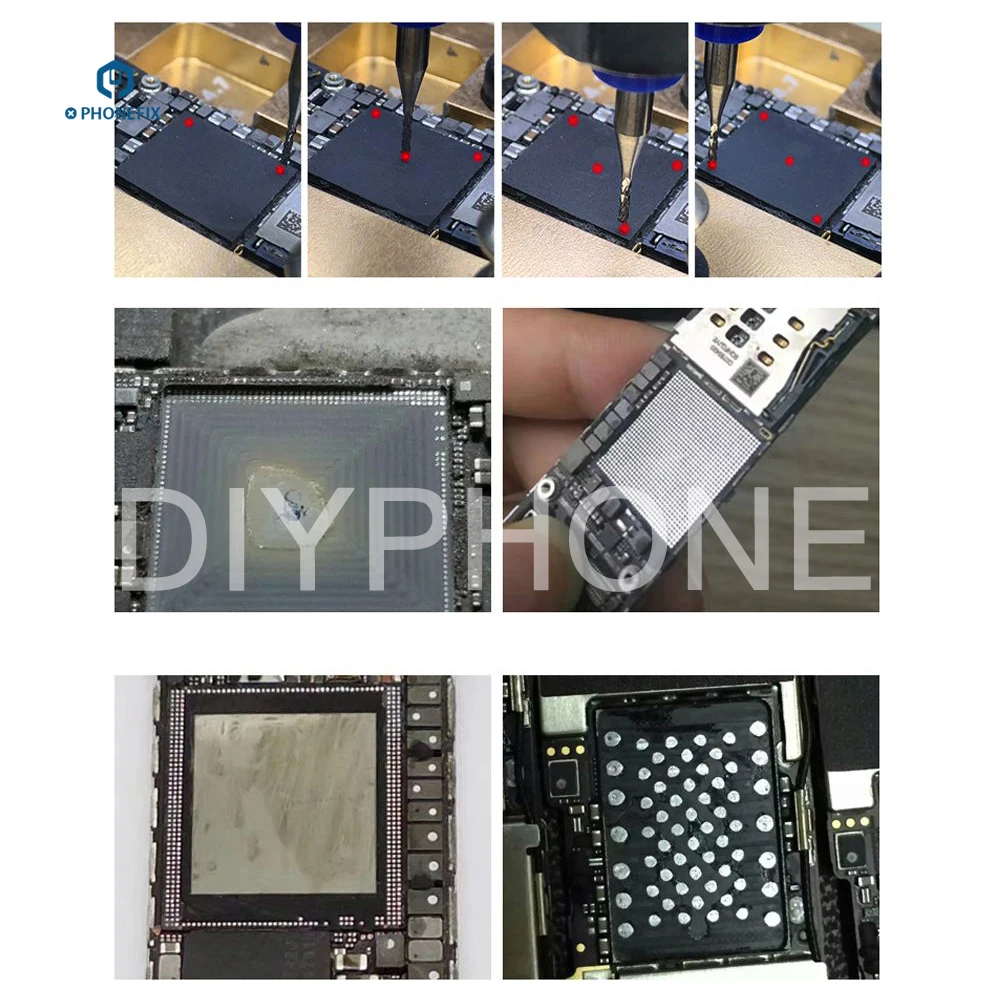 JY01 CNC Router for iPhone 6 7 8 X Motherboard  (8)