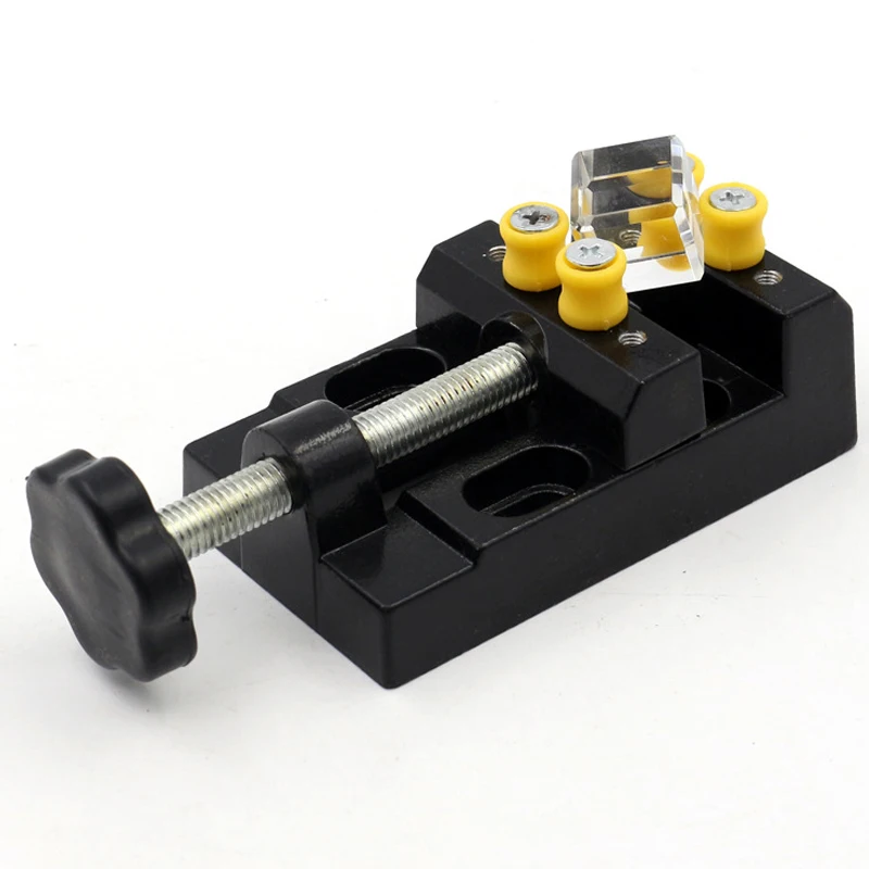 Universal Mini Walnut Vise Clamp Table Bench Vice for Jewelry Nuclear