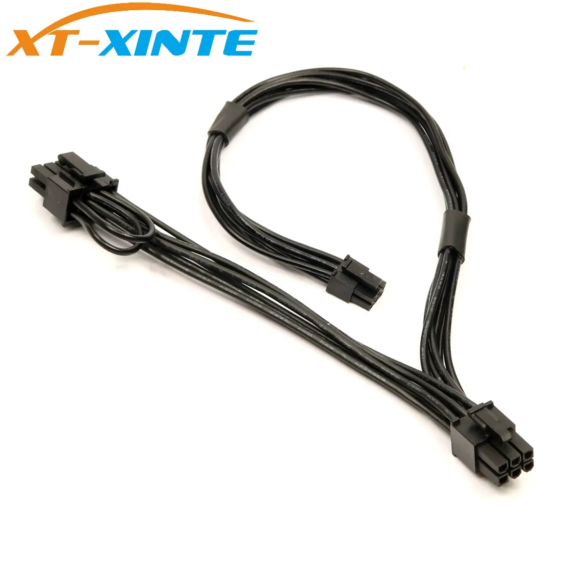 

Mini 6Pin to PCI-E 6Pin & 8Pin (6+2) Dual PCI-E Ports Video Graphic Card Power Cable for G5 / Mac Pro 30CM+15CM