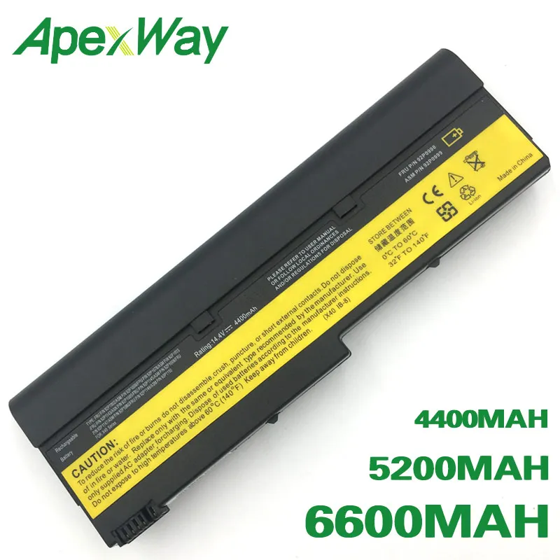 ApexWay Аккумулятор для ноутбука Lenovo IBM ThinkPad X40 X41 92P0999 92P1000 92P1001 92P1009 92P1078 92P1146 92P11FRU