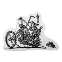 Череп наездника патч мотоцикл вышитые железные на заказ нашивка для байкеров для куртки одежда наклейка рок и панк значок свободный всадник