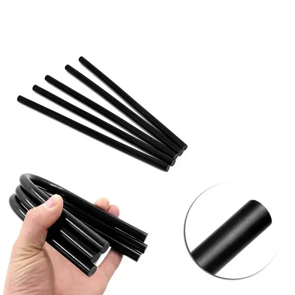 50Pcs Diameter 11Mm Black High Viscosity Hot Melt Glue Stick Professional Length 270Mm Diy Glue Sticks Paste Tools