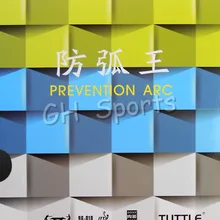 Tuttle King Of Anti-Spin(защита дуги Tuttle) натяжение пипсов-в настольный теннис пинг-понг резина с губкой