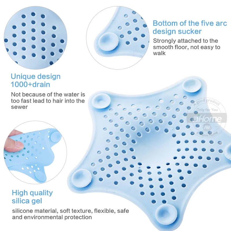 Ванная комната пробка для волос Catcher пол в туалете кухня с мойкой Раковина фильтр Дуршлаг анти-блок канализационный Outfall фильтр