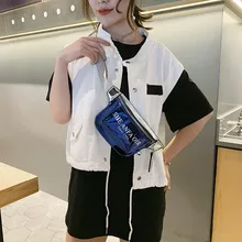 Женская поясная сумка Джокер Кроссбоди модный нагрудный карман на плечо яркий цвет Корейская версия дикая сумка heuptasje voor vrouwen