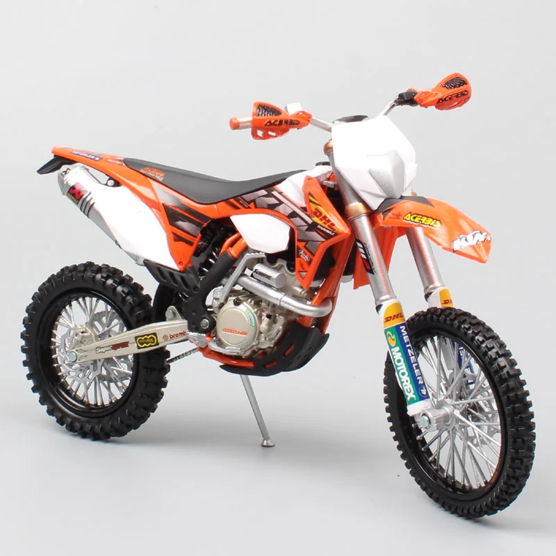 1/12 Automaxx мини KTM 350 EXC-F EXC литые под давлением модели грязи мотокросс эндуро велосипед и автомобиль миниатюрный мотоцикл игрушка для детей