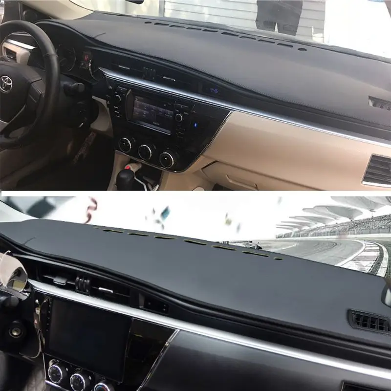 

Car Dashboard Carpet Mat Non-Slip Sun Shade Cover Pad For TOYOTA COROLLA Anti-Reflective Decoration