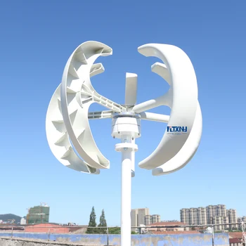 

mini wind turbine small household wind turbine 100w vertical wind mill generator 12v/24v charge re quite and efficient