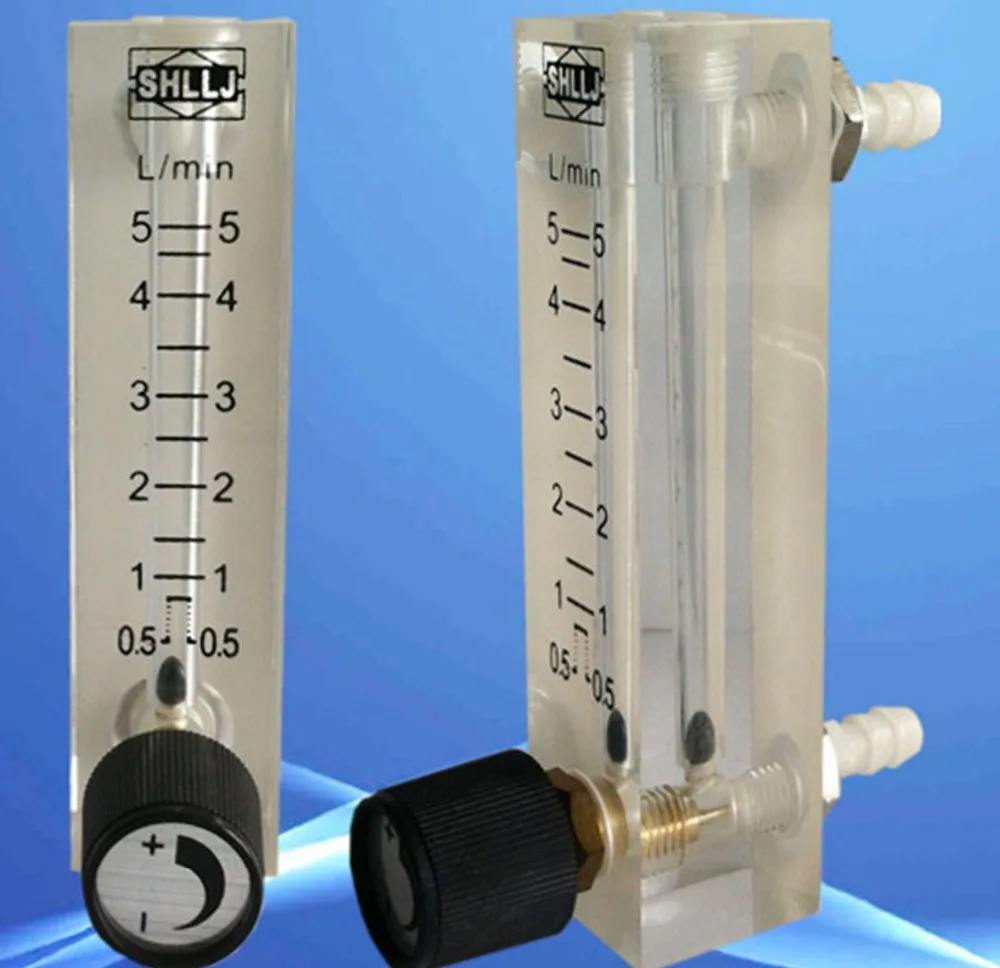 LZQ-7 0.6MPa Gas Flowmete 1-10 LPM Flow Mete With Contol